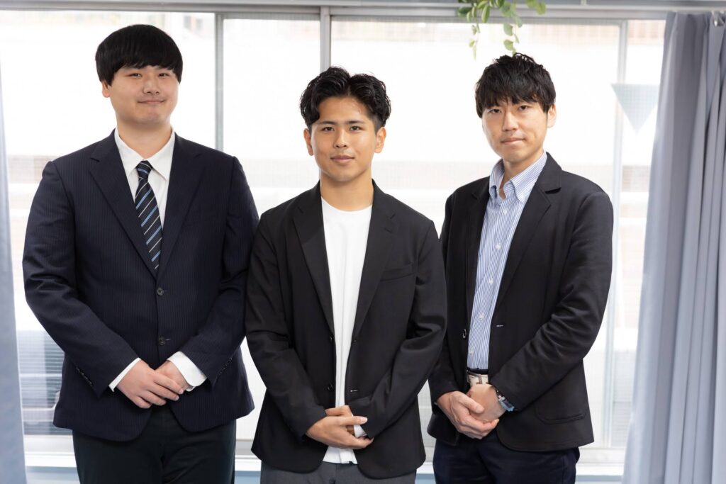 エンジニアの集合写真